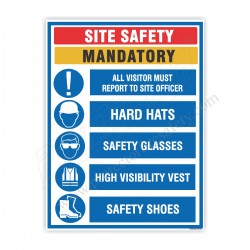 SITE SAFETY MANDATORY POSTERS