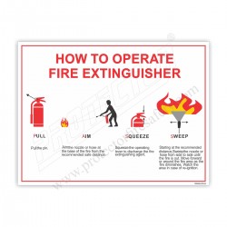 HOW TO OPERATE FIRE EXTINGUISHER