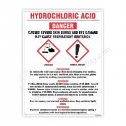 Chemical safety poster