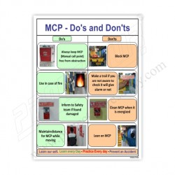 MCP DO'S AND DON'TS SAFETY POSTER 