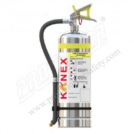 Fire Ext 4 KG K Type Clean Agent ss Body Kanex. 