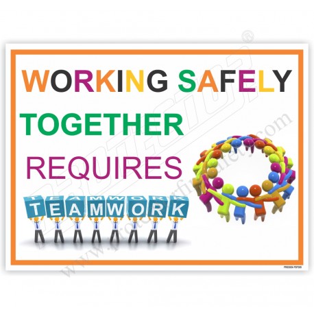 Team Work Safety Poster