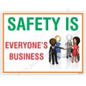 Safety is everyone's business safety poster