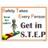 Safety  takes every  person safety poster