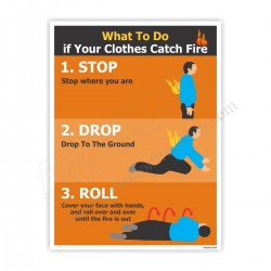 FIRE SAFETY POSTER