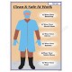 Clean & Safe At Work Safety Poster