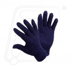Hand gloves knitted Blue 1040 Protector