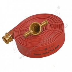 Fire hose 63mmx15m Torrent Armor Type 3 with IS 304 SS Coupling