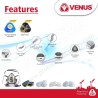 Mask reusable half  face V-900 with v-7900 multi gas filter Venus  | Protector FireSafety