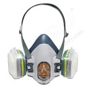 Mask reusable half  face V-900 with v-7900 multi gas filter Venus  | Protector FireSafety