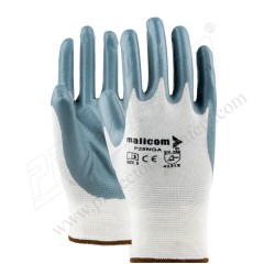 Hand gloves nitrile coted P 25 NGA Mallcom | Protector FireSafety