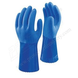 Hand gloves PVC Supported  Atlas 35 CM | Protector FireSafety