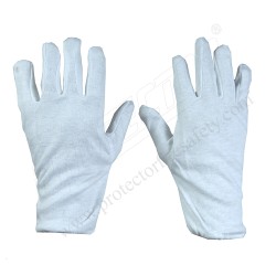 Hand gloves cotton  hosiery double Protector | Protector FireSafety