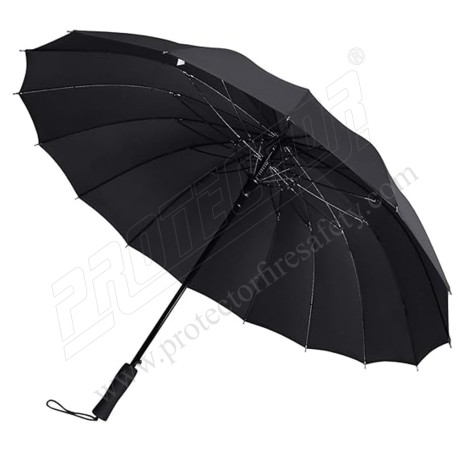 Rain Umbrella Round Handle 16 Rib | Protector FireSafety