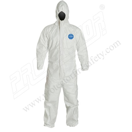 Dupont  Protective Coverall With Hood | Protector FireSafety