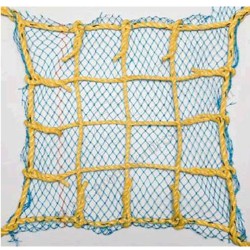 Safety net 10Mtr. X 5 Mtr. with overlay fish net   | Protector FireSafety