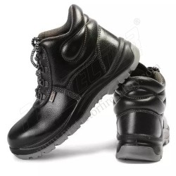 Safety shoes dual density black & Gray color AC-1143 Allen Cooper