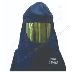 Helmet With Hood & Visor For Arc  Flash 25 & 40 Cal. || Protector Fire Safty India Pvt. Ltd.