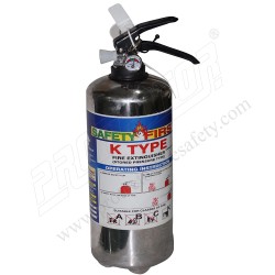 Fire Extinguisher 9 KG K Type Stainless Steel | Protector FireSafety