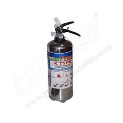 Fire Extinguisher 2 KG K Type Stainless Steel Safety First | Protector FireSafety