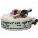 Fire hose 63 mm X 15 M Torent  RRL A with SS Coupling| Protector FireSafety