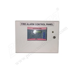 Two zone fire alarm control panel
