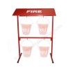 Fire bucket stand powder coated for 4 bucket | Protector FireSafety