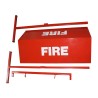 Fire bucket stand powder coated for 4 bucket | Protector FireSafety