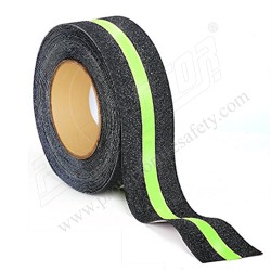 Anti skid night glow  in center tape 48 mm X 18.3 Mtr | Protector FireSafety