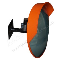 Installation of Convex mirror 600 mm with wall bracket | Protector FireSafety