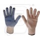 Hand gloves dotted single C 705 D Tiger