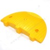 Speed breaker end cap PVC 185 X 350 X 50 mm Pioneer | Protector FireSafety