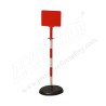 PVC Road Delineator with message board | Protector FireSafety