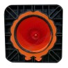 Cone 750 MM 6" Sleeve Heavy Rubber Base Orange Pioneer | Protector FireSafety