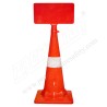 Message plate for safety cone | Protector FireSafety