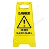 Caution Floor Stand Danger Under Maintenance | Protector FireSafety