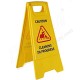 Caution Floor Stand Cleaning in Progress