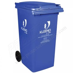 Wheel Dust Bin 240 Ltr PVC container Aristo | Protector FireSafety