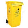 Wheel Dust Bin 240 Ltr PVC container Aristo | Protector FireSafety