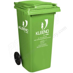 Wheel Dust Bin 120 Ltr PVC container Aristo | Protector FireSafety