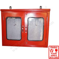 Fire hose box mild steel double door  | Protector FireSafety