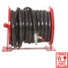 Fire hose reel with 25 mm X 30 M pipe & nozzle | Protector FireSafety