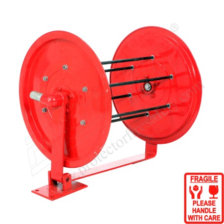 Fire hose reel for 30 Mtr. PVC hose pipe | Protector FireSafety