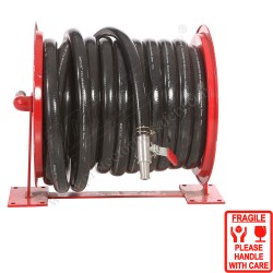 Fire hose reel with 25 mm X 45 M pipe & nozzle | Protector FireSafety