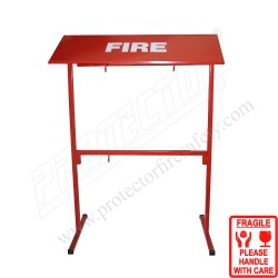 Fire bucket stand powder coated for 4 bucket | Protector FireSafety
