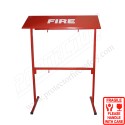 Fire bucket stand powder coated for 4 bucket | Protector FireSafety