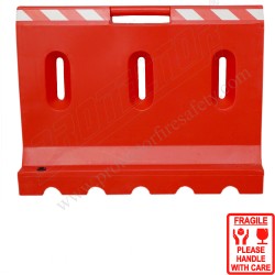 Water fillable barrier L Shape L 1000 X H 750 X W 350 mm | Protector FireSafety