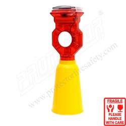 Solar warning light for cone | Protector FireSafety
