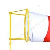 Wind Sock Indicator Polyester Red & White | Protector FireSafety