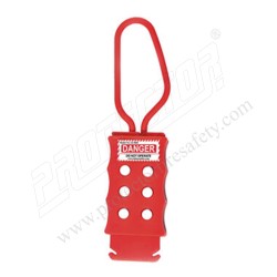 Non conductive nylon plastic lockout hasp with 6 holes  | Protector FireSafety